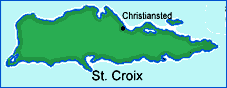 Virgin Islands - St. Croix Map