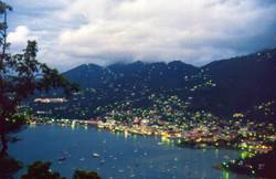 Virgin Islands - Charlotte Amalie Harbor St. Thomas U.S. Virgin Islands